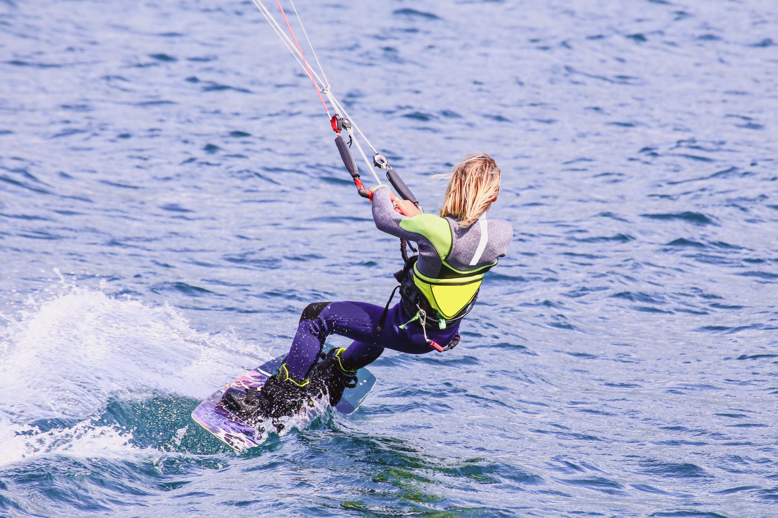 kite surf on garda lake