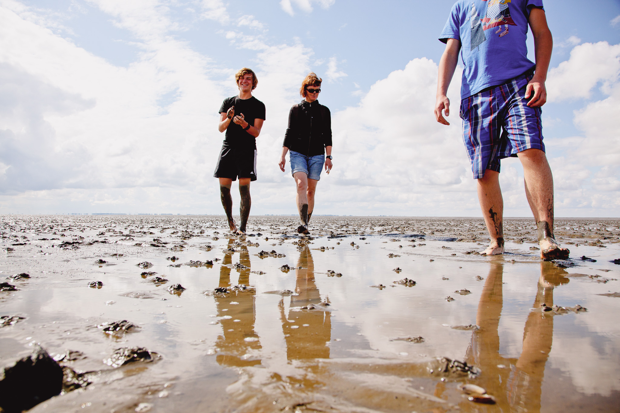 Wattwandern an der Nordsee