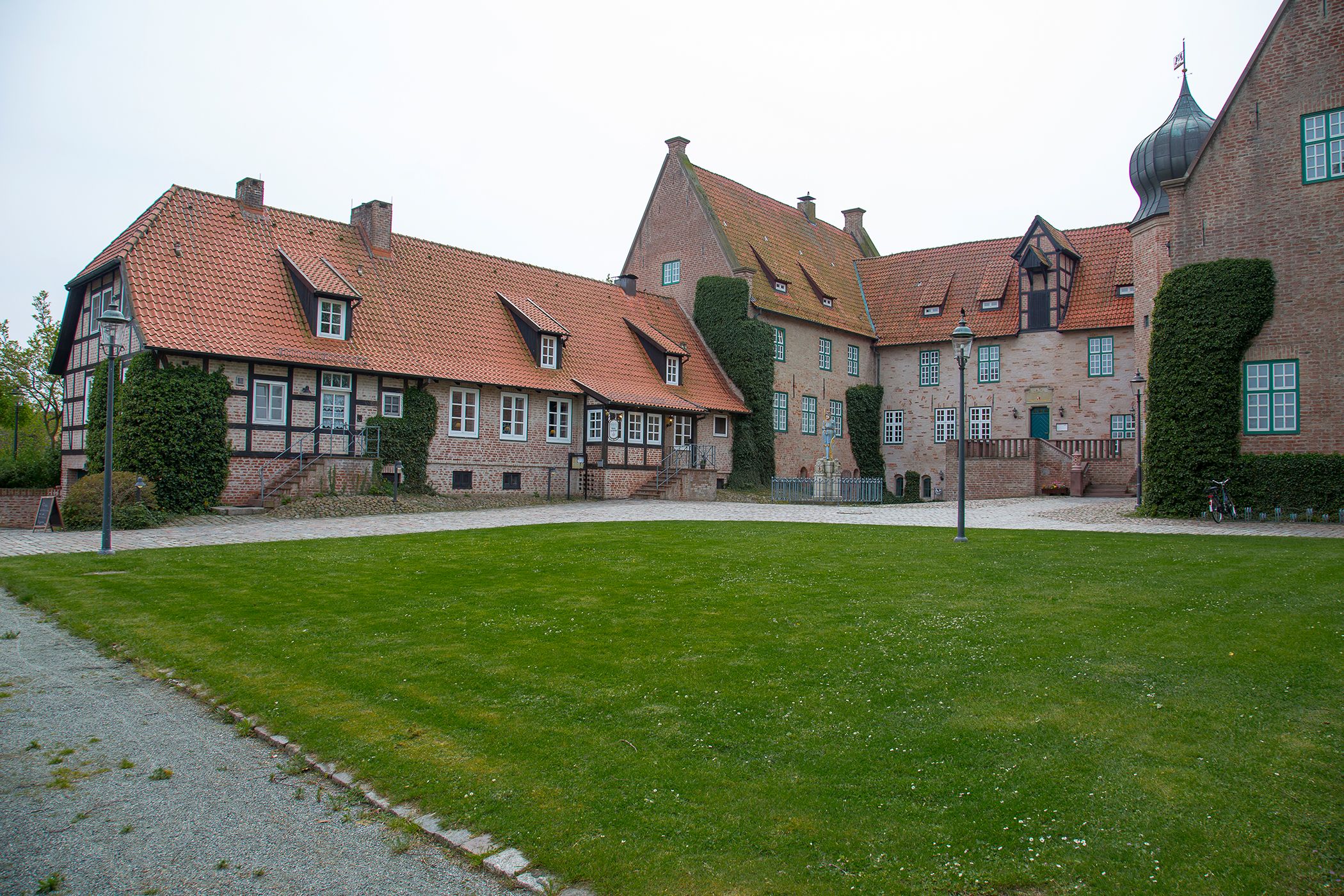 Blick auf die Burg Bederkesa